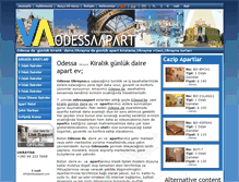Tablet Screenshot of odessaapart.com